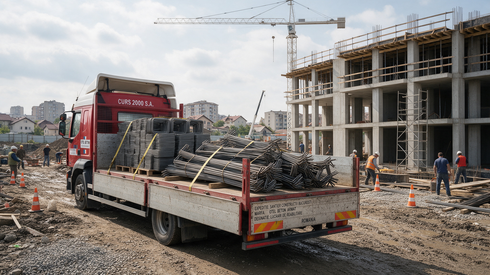 Etrieri și bare fasonate în același transport, o singură comandă