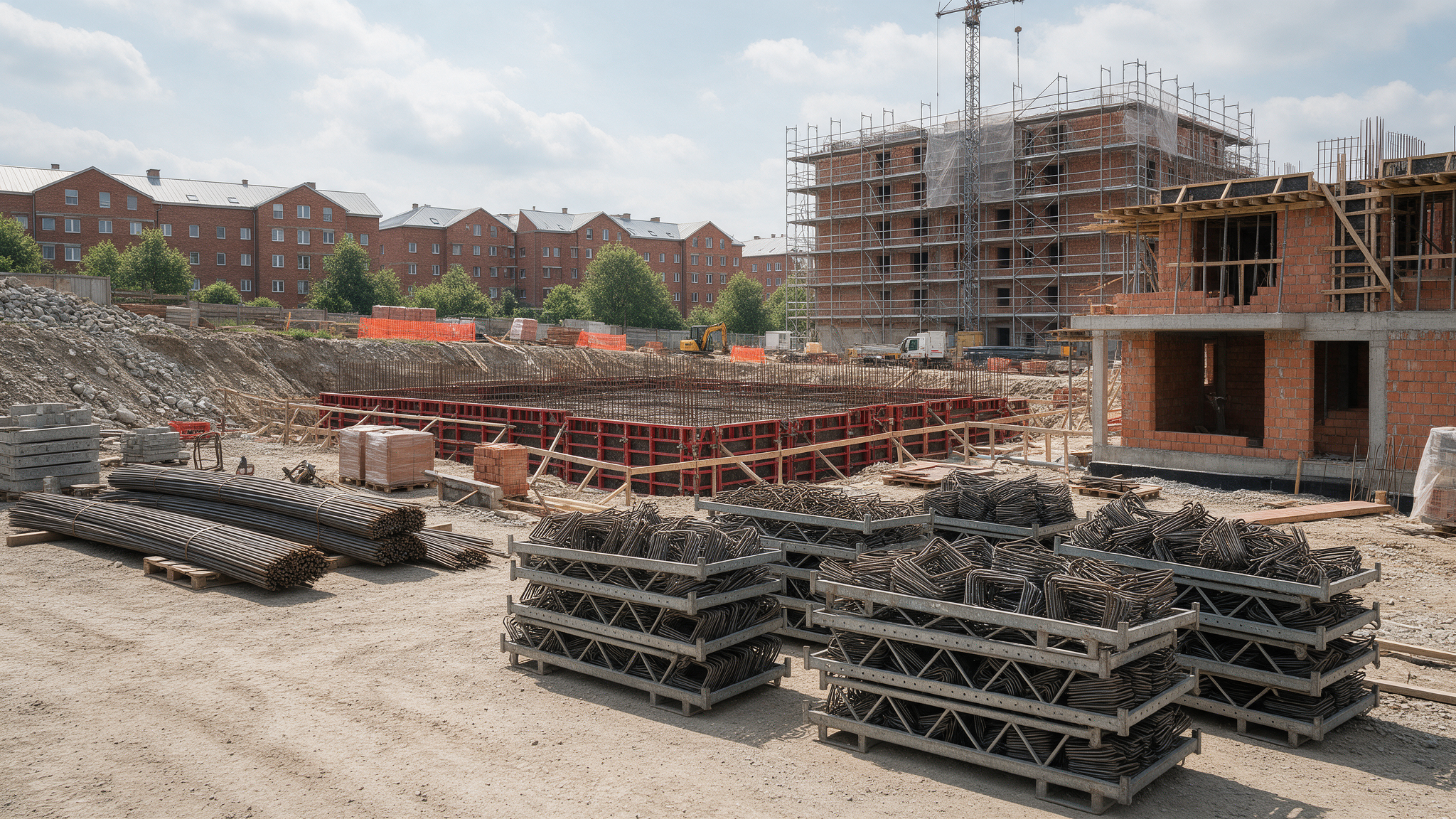 Comanda pe etape: ce iei la fundație, structură și acoperiș